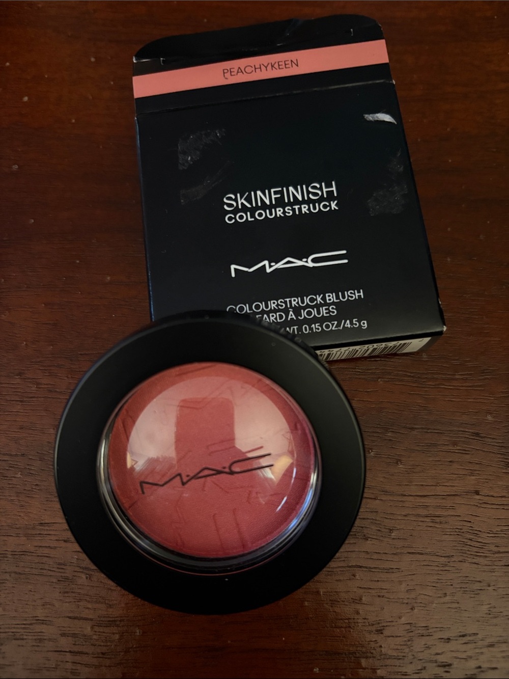 MAC Cosmetics Skinfinish Colourstruck Blush Peachykeen - Peach Pink